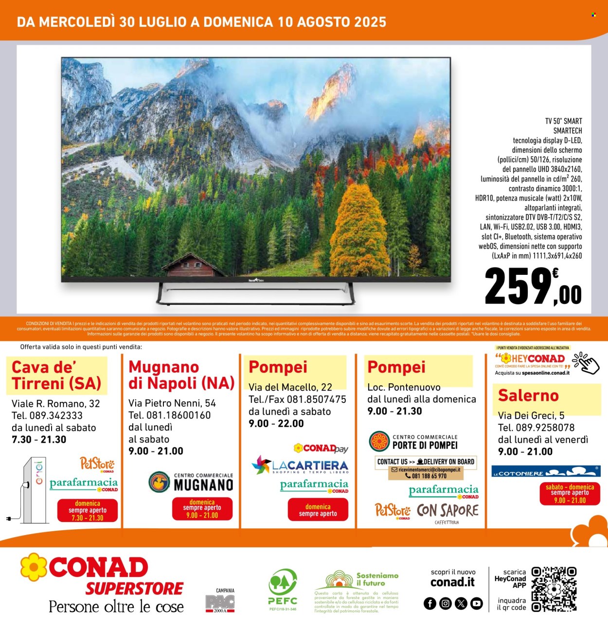 Volantino Conad Superstore - 30/7/2025 - 10/8/2025. Pagina 4