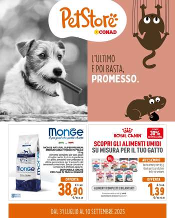 Volantino Conad - 31/7/2025 - 10/9/2025.