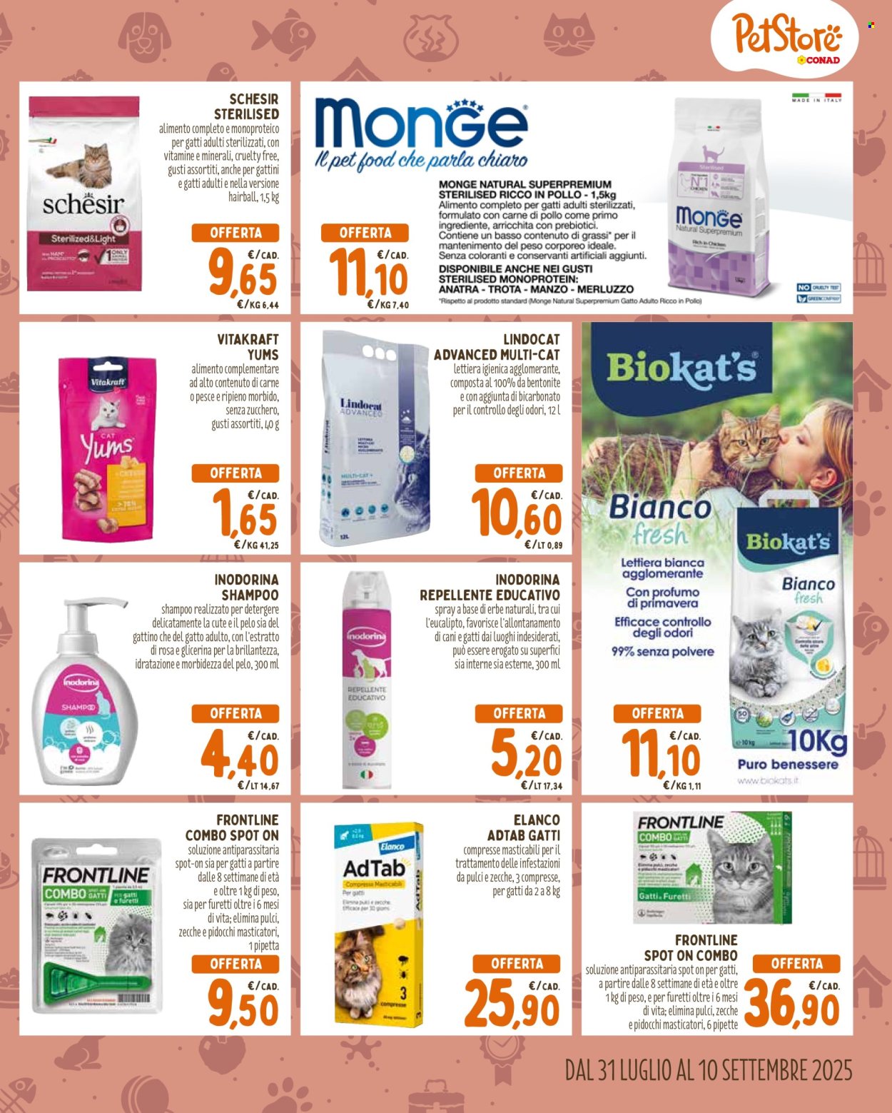 Volantino Conad - 31/7/2025 - 10/9/2025. Pagina 5