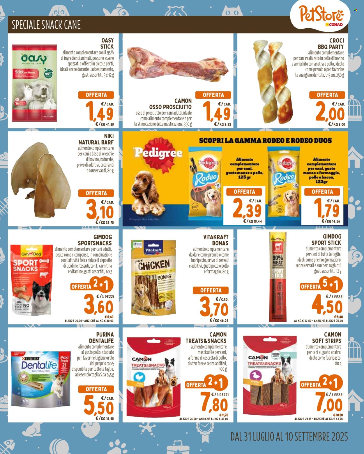 Volantino Conad - 31/7/2025 - 10/9/2025. Pagina 7