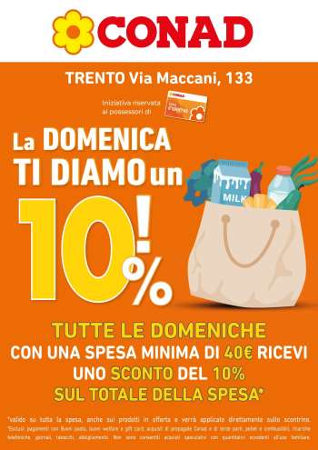 Volantino Conad - 2/7/2025 - 31/8/2025.
