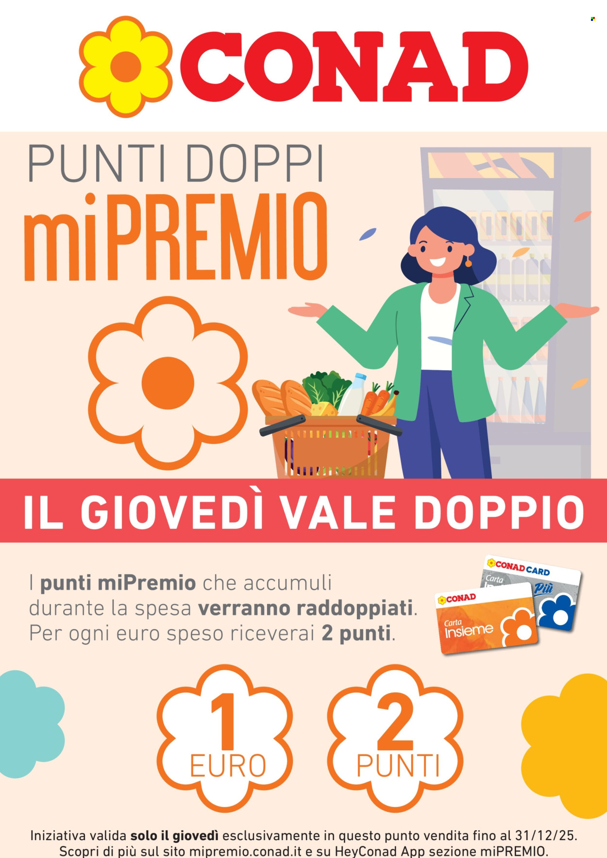 Volantino Conad - 9/7/2025 - 31/12/2025. Pagina 1