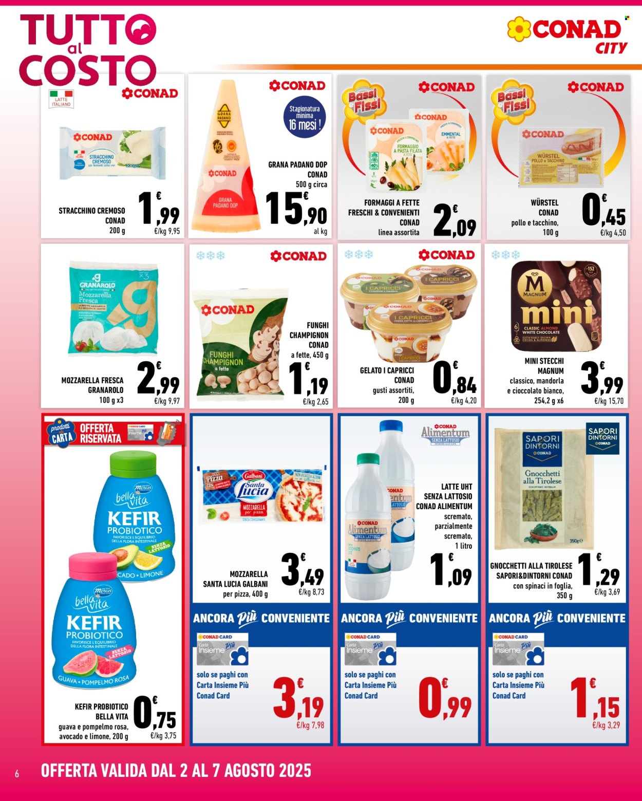 Volantino Conad City - 2/8/2025 - 7/8/2025. Pagina 6