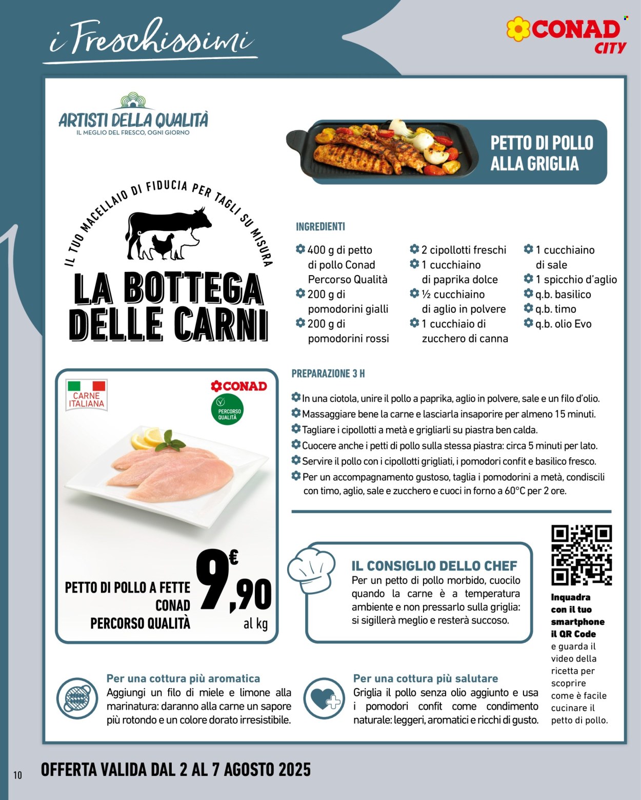Volantino Conad City - 2/8/2025 - 7/8/2025. Pagina 10