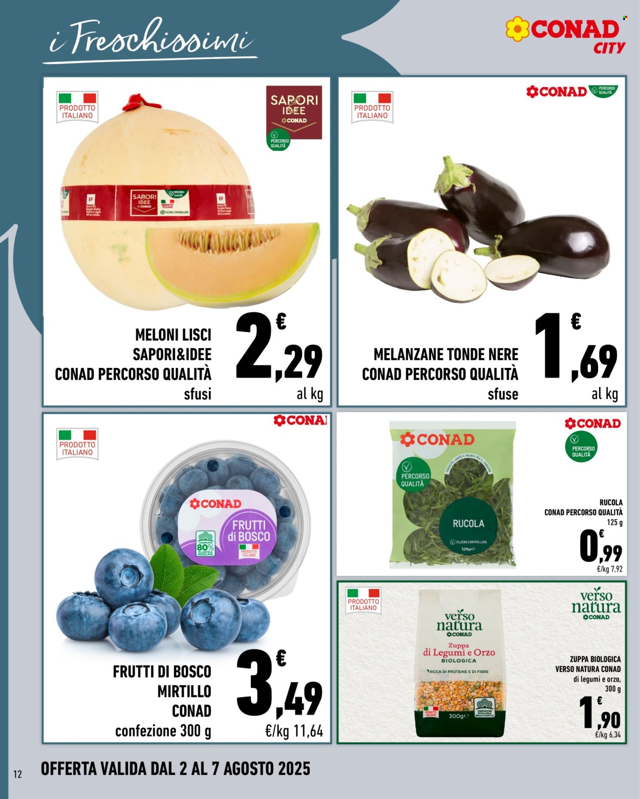 Volantino Conad City - 2/8/2025 - 7/8/2025. Pagina 12