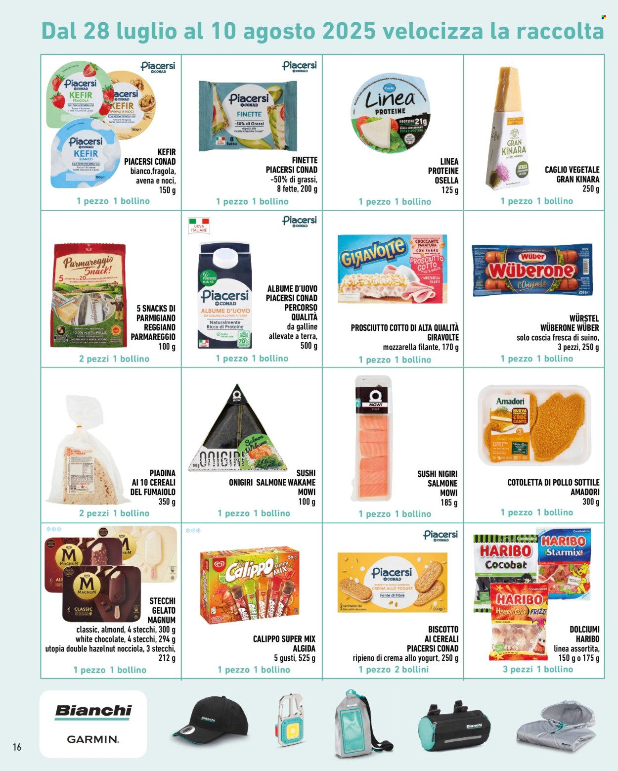 Volantino Conad City - 2/8/2025 - 7/8/2025. Pagina 16