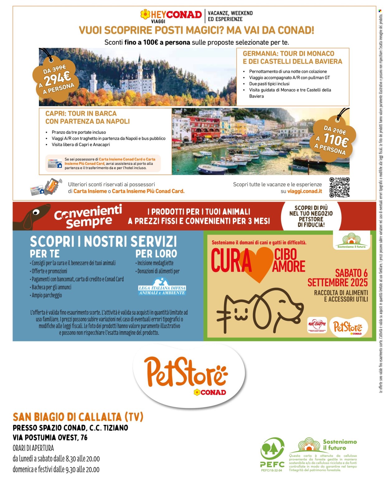 Volantino Spazio Conad - 25/7/2025 - 10/9/2025. Pagina 8