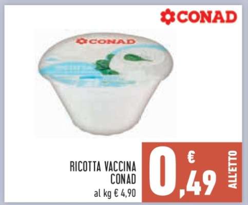 Ricotta Vaccina Conad