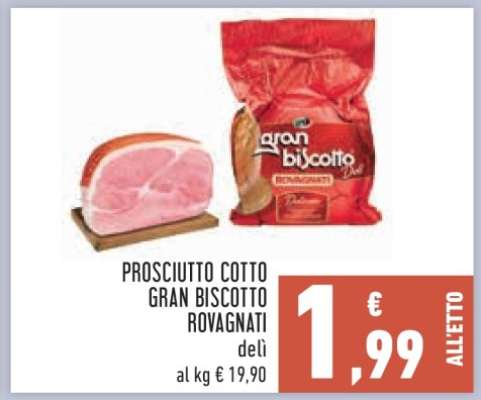 Prosciutto Cotto Gran Biscotto Rovagnati