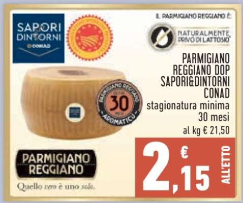 Parmigiano Reggiano DOP Sapori&Dintorni Conad