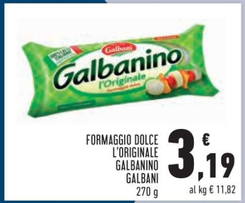 Formaggio Dolce L'Originale Galbanino Galbani