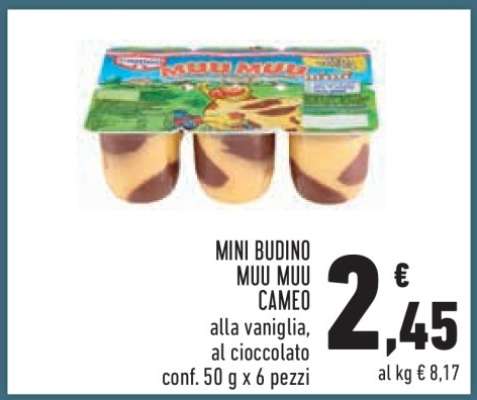 Mini Budino Muu Muu Cameo