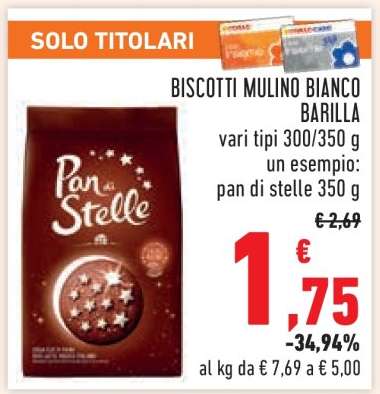 Biscotti Mulino Bianco Barilla
