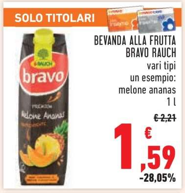 BEVANDA ALLA FRUTTA BRAVO RAUCH