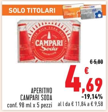 Aperitivo Campari Soda