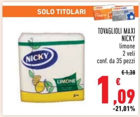TOVAGLIOLI MAXI NICKY