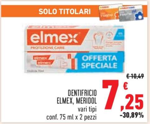 DENTIFRICIO ELMEX, MERIDOL
