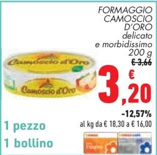 Formaggio Camoscio d'Oro