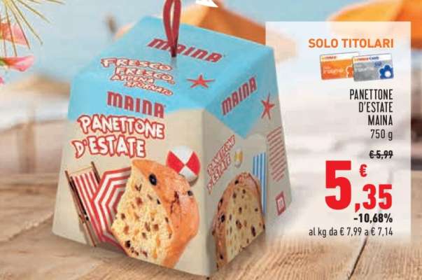 PANETTONE D'ESTATE MAINA