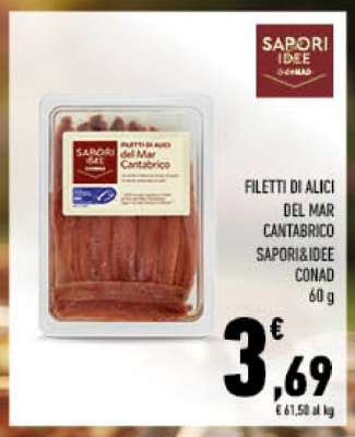 Filetti di Alici del Mar Cantabrico