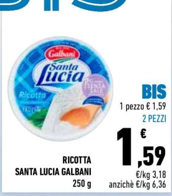 RICOTTA SANTA LUCIA GALBANI