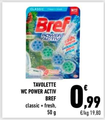 TAVOLETTE WC POWER ACTIV BREF