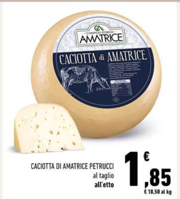 CACIOTTA DI AMATRICE PETRUCCI