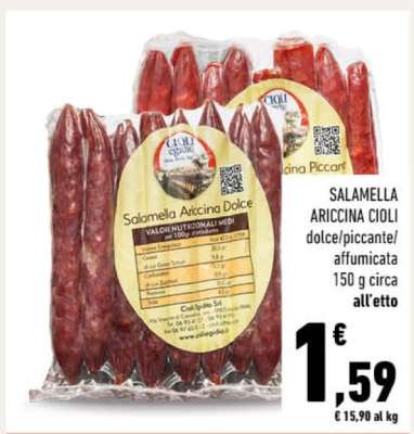 Salamella Ariccina Cioli