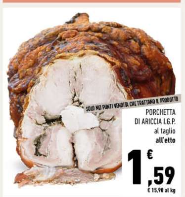 PORCHETTA DI ARICCIA I.G.P.