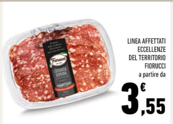 LINEA AFFETTATI ECCELLENZE DEL TERRITORIO FIORUCCI