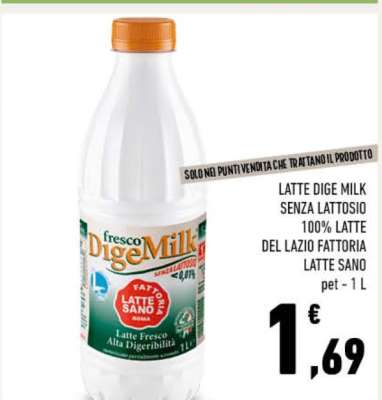 Latte Dige Milk