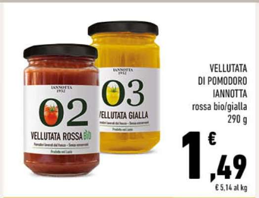 VELLUTATA DI POMODORO IANNOTTA