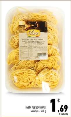 PASTA ALL'UOVO MASI