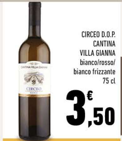 CIRCEO D.O.P. CANTINA VILLA GIANNA