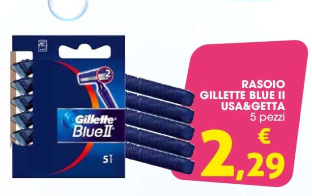 RASOIO GILLETTE BLUE II USA&GETTA