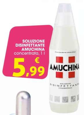 SOLUZIONE DISINFETTANTE AMUCHINA