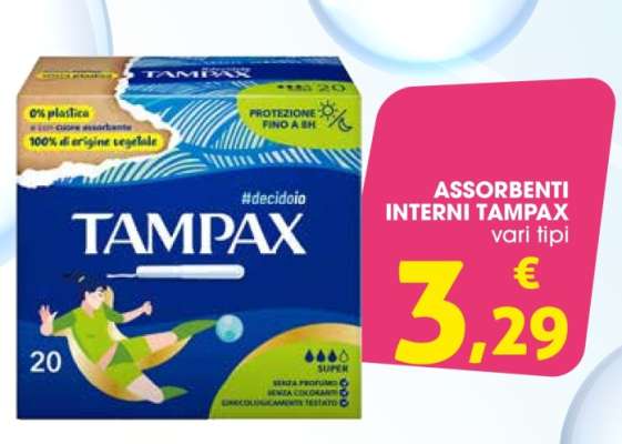 ASSORBENTI INTERNI TAMPAX