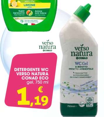 DETERGENTE WC VERSO NATURA CONAD ECO
