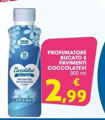 PROFUMATORE BUCATO E PAVIMENTI COCCOLATEVI