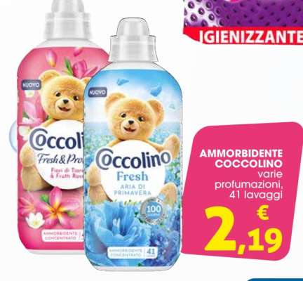 Ammorbidente Coccolino