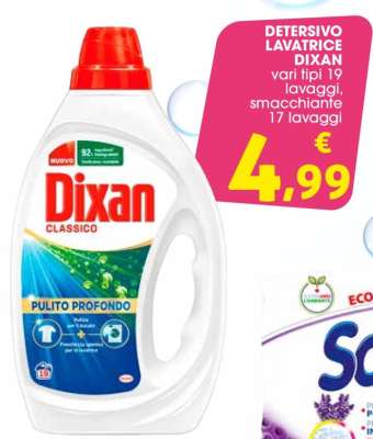 Detersivo Lavatrice Dixan
