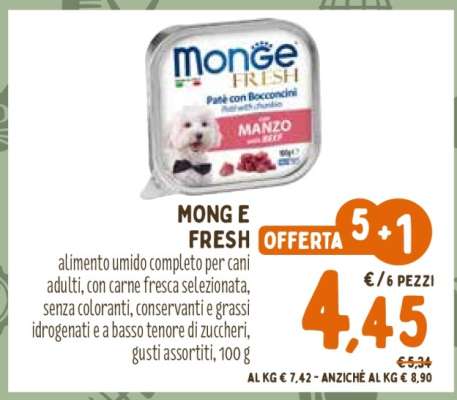 MONGE FRESH