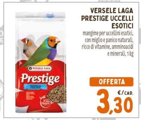 VERSELE LAGA PRESTIGE UCCELLI ESOTICI