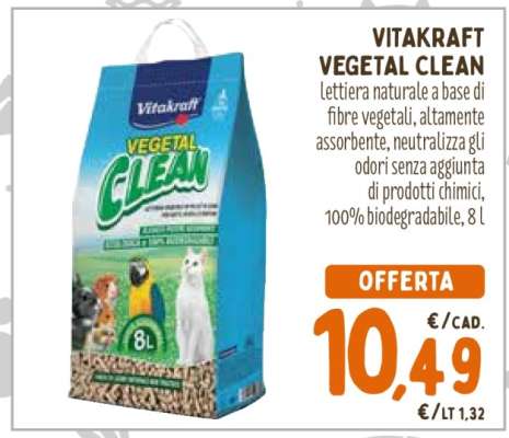 VITAKRAFT VEGETAL CLEAN