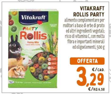 VITAKRAFT ROLLIS PARTY