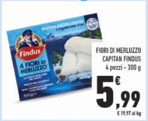 Fiori di Merluzzo Capitan Findus