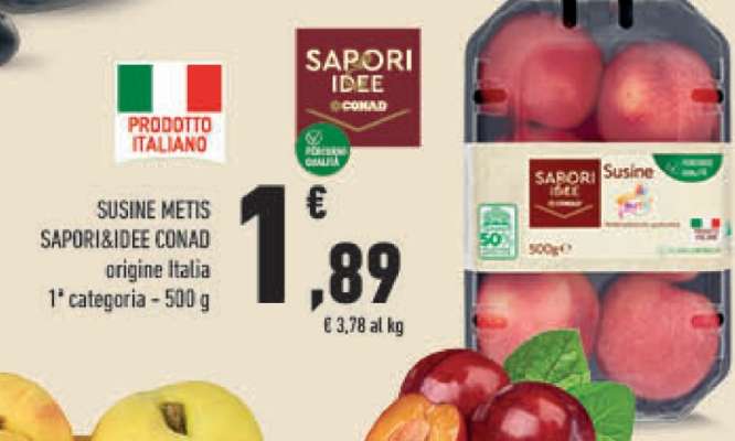 SUSINE METIS SAPORI&IDEE CONAD