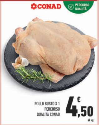 POLLO BUSTO X 1 PERCORSO QUALITÀ CONAD