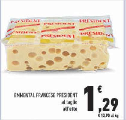 EMMENTAL FRANCESE PRESIDENT