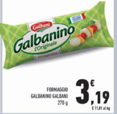 Formaggio Galbanino Galbani